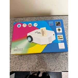 Mini LED Projector with Remote | Portable Home Theater HDMI USB SD AV